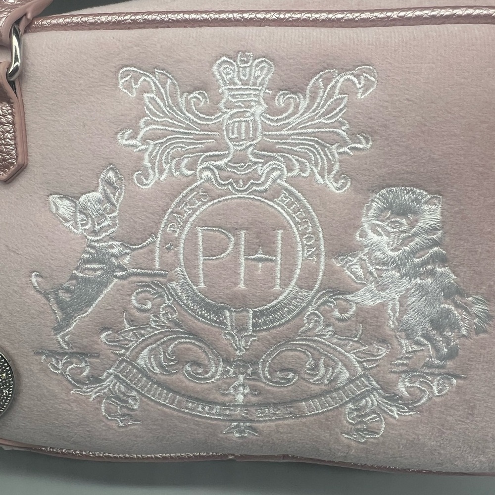 Paris Hilton crest bowler bag purse - Picture 8 of 12